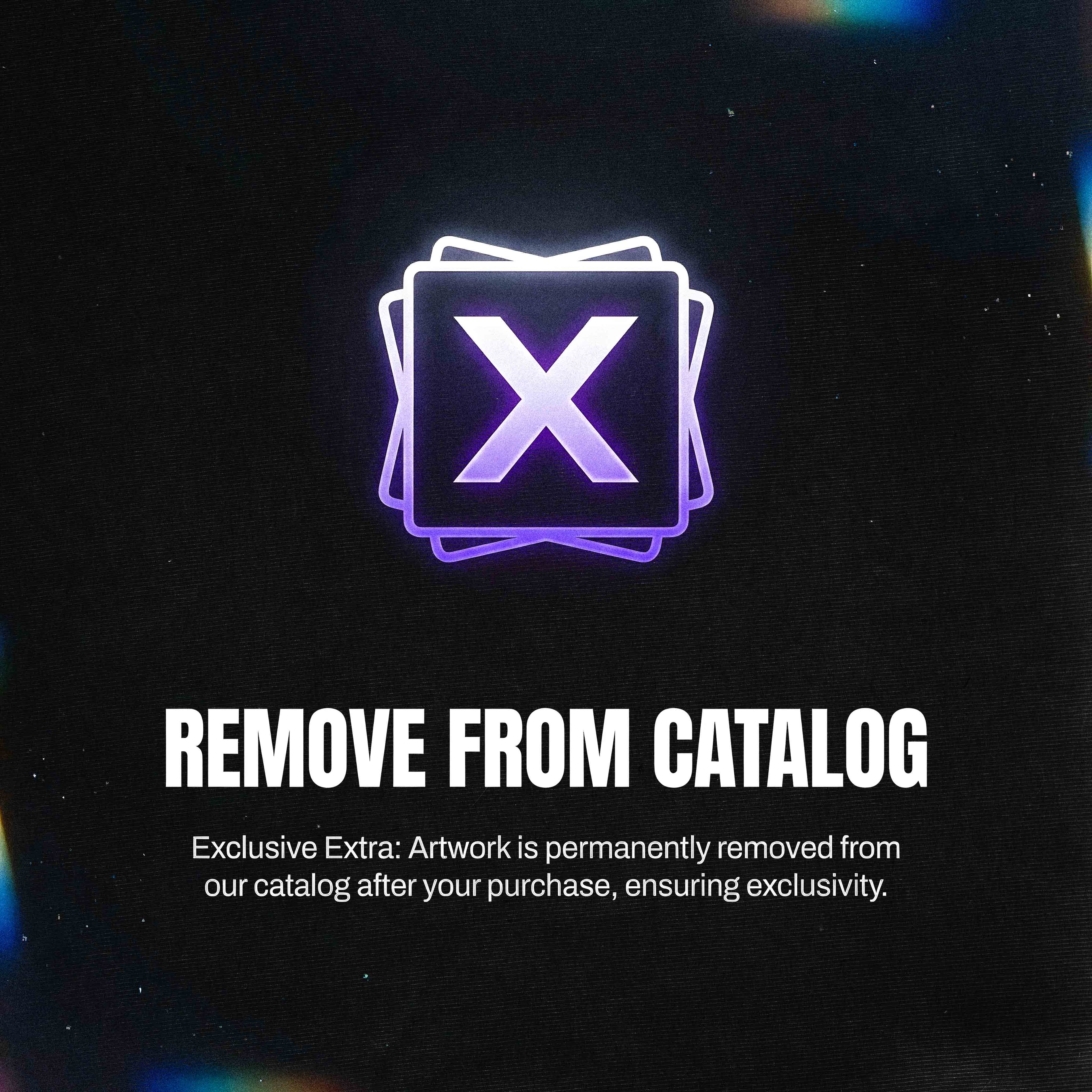 Remove From The Catalog